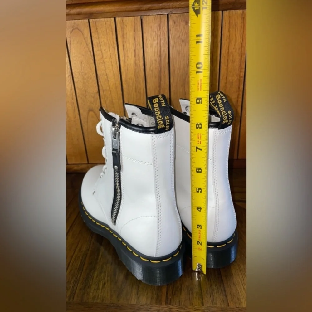 SOLD-NEW DR MARTENS 1460 TWIN ZIP SIZE 8L 7M - Picture 6 of 9